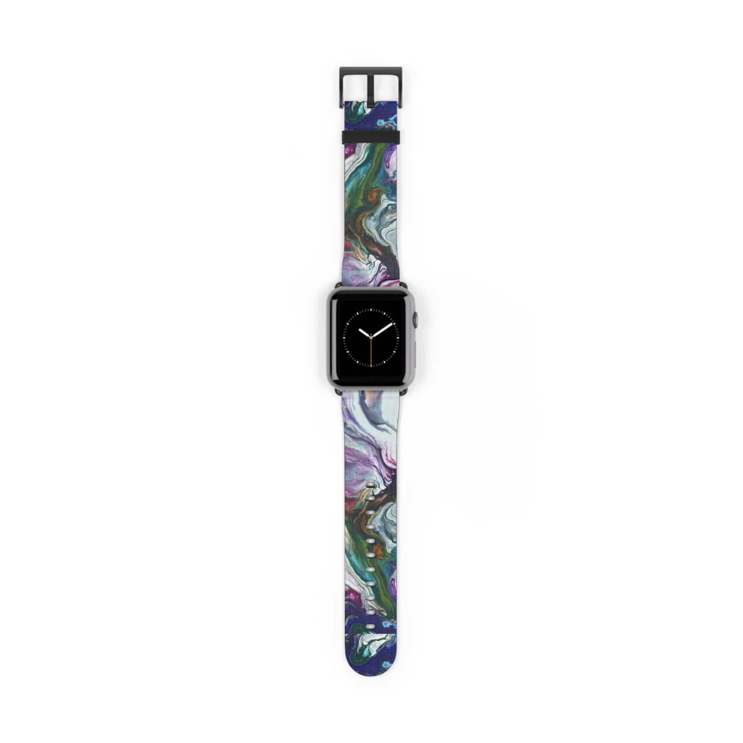 Vibrant Swirls Watch Band for Apple Watch Series 1-9, Ultra, and SE devices