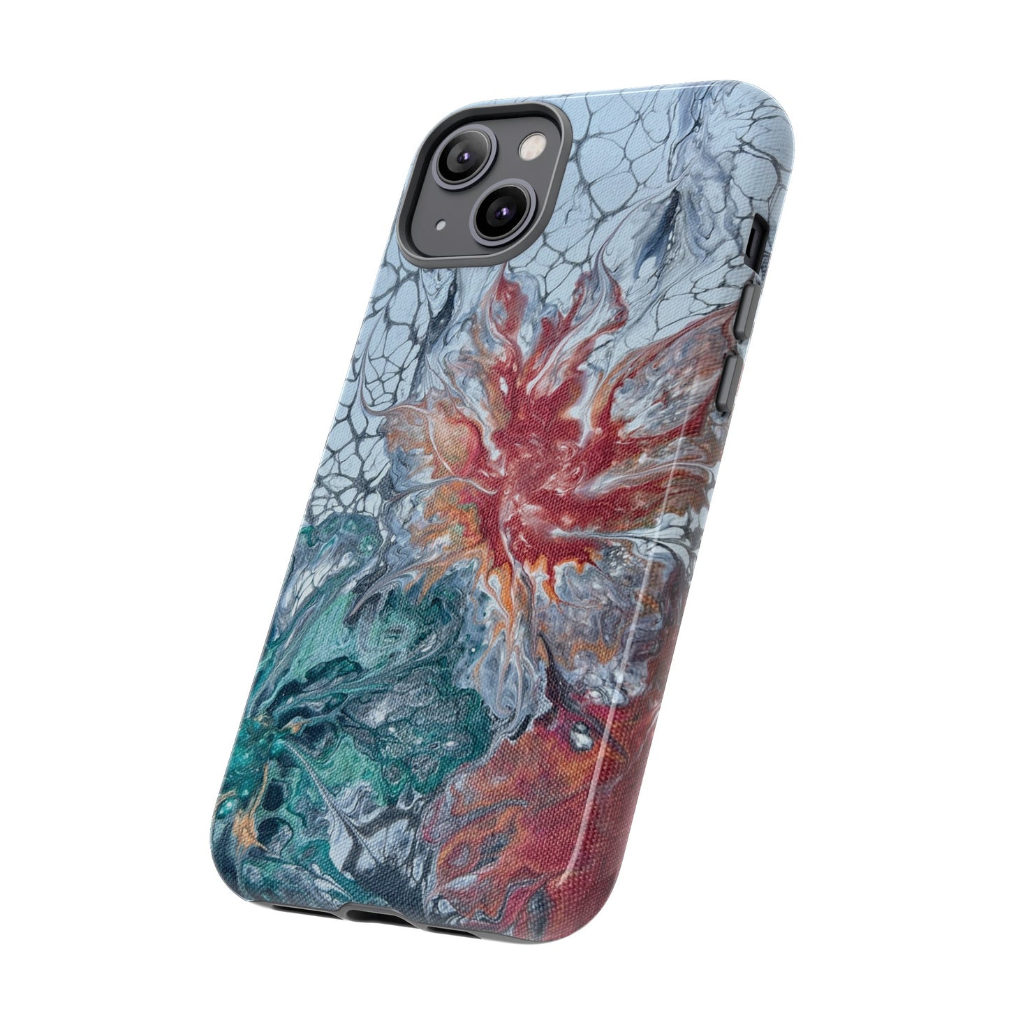 Garden Lace Tough Phone Case for iPhone, Samsung Galaxy, and Google Pixel devices