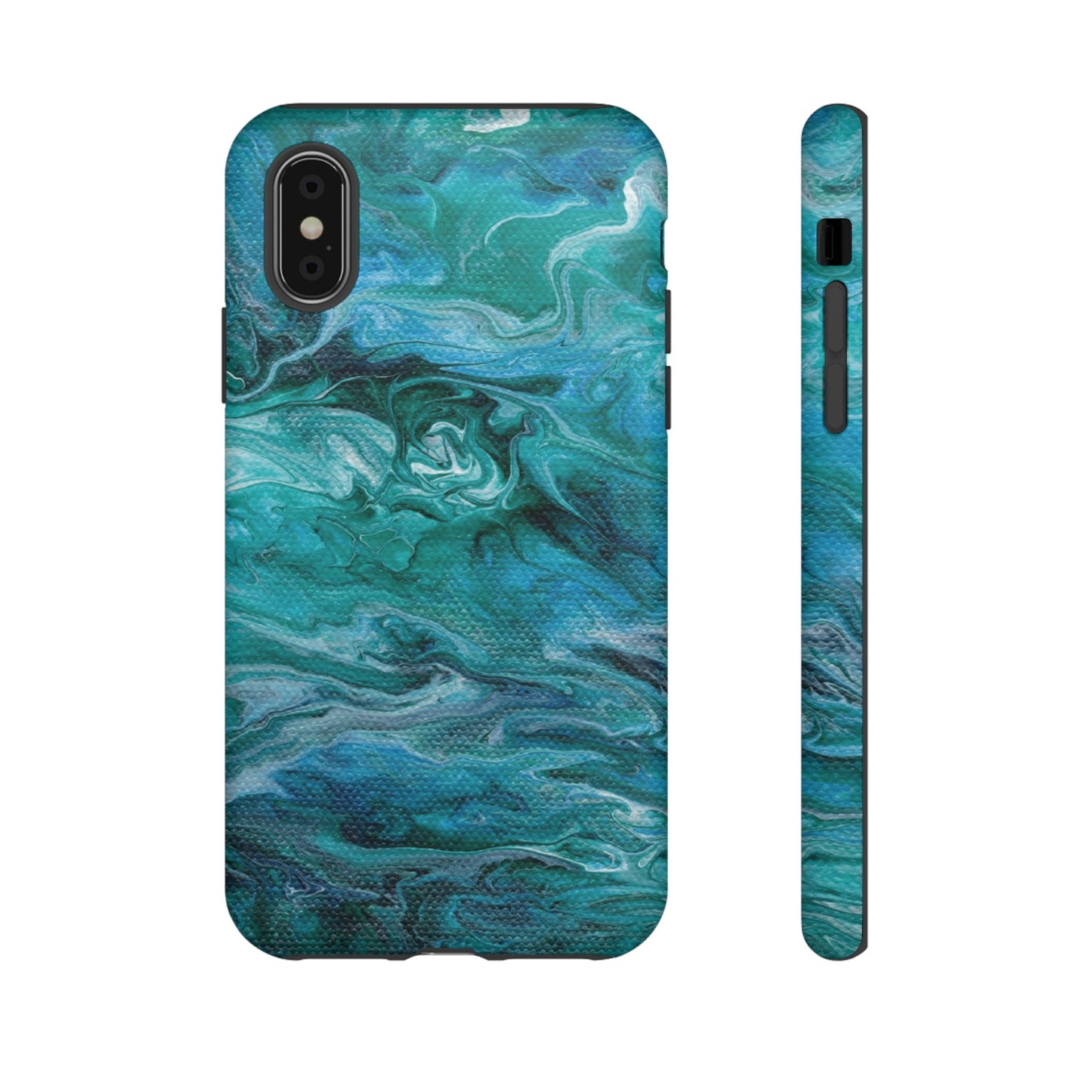 Ocean Waves Tough Phone Case for iPhone, Samsung Galaxy, and Google Pixel devices