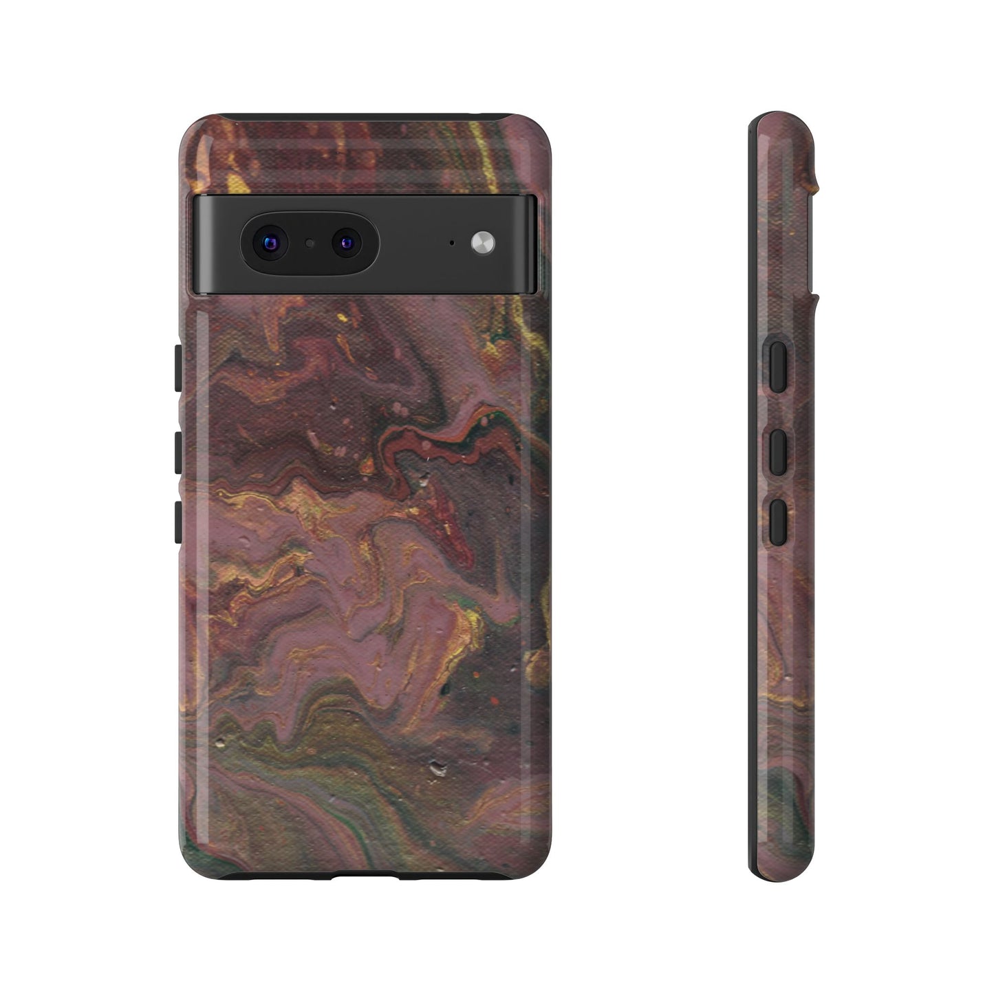 Earthy Marble Tough Phone Case for iPhone, Samsung Galaxy, and Google Pixel devices