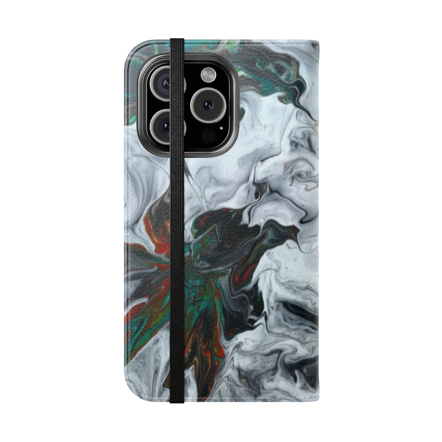 Colorful Symphony Flip Phone Case for iPhone 11 – 16 Pro, Samsung 21 – 22 Series