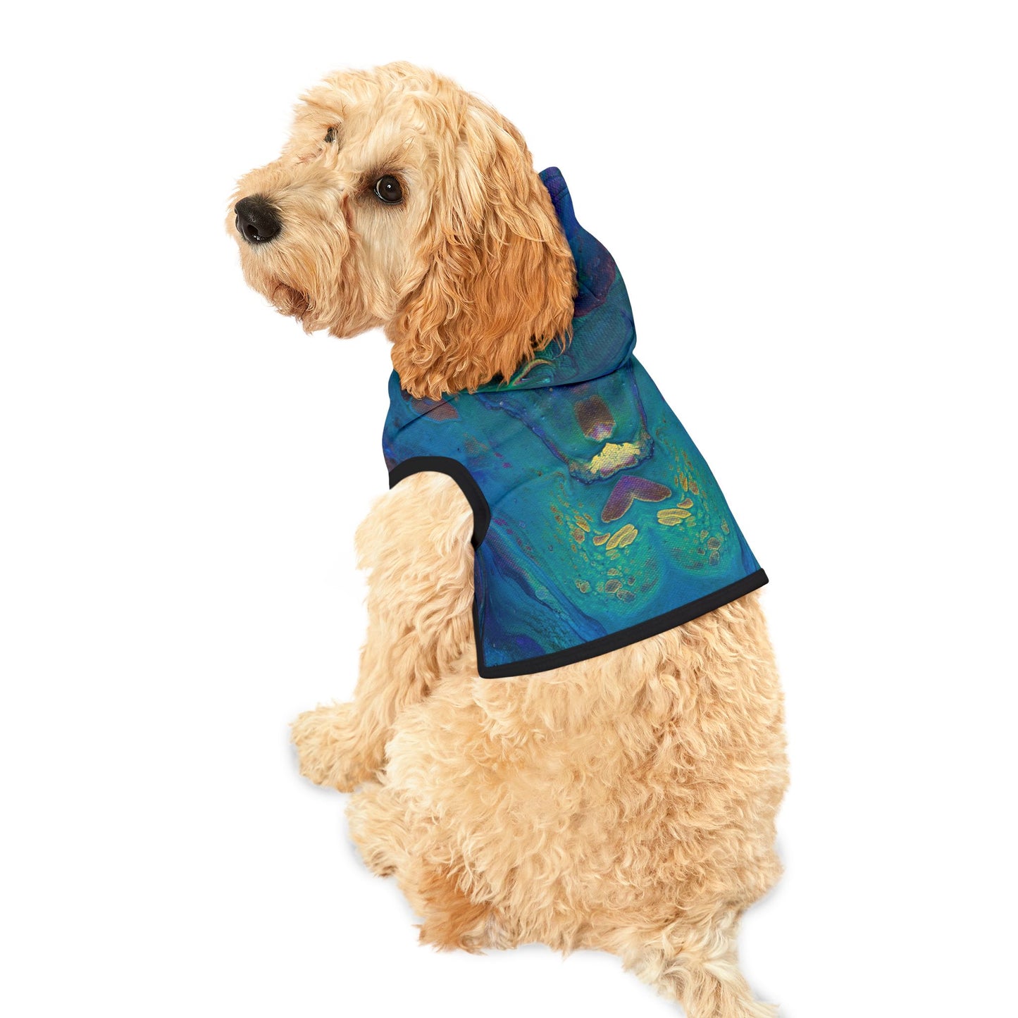 Vibrant Pet Hoodie for Stylish Pets, Colorful Dog Apparel, Fashionable Cat Hoodie, Fun Pet Gift, Cozy Petwear