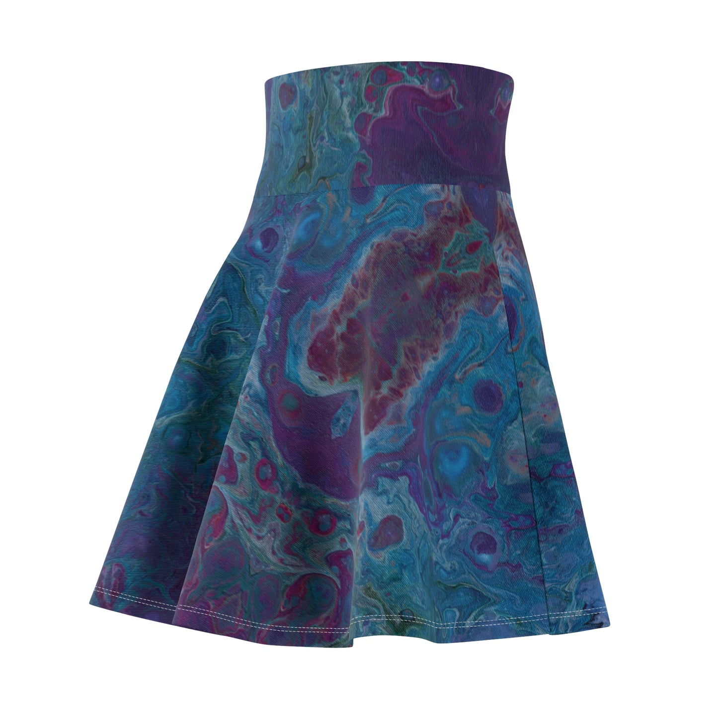 Azure Seas Women's Skater Skirt