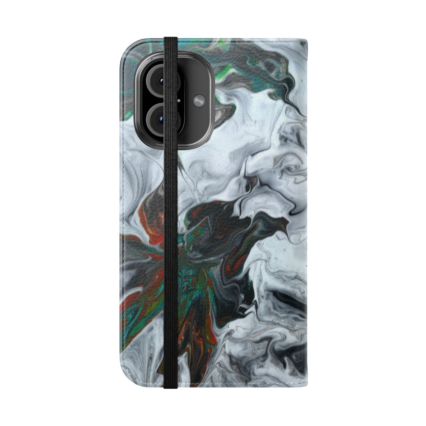 Colorful Symphony Flip Phone Case for iPhone 11 – 16 Pro, Samsung 21 – 22 Series
