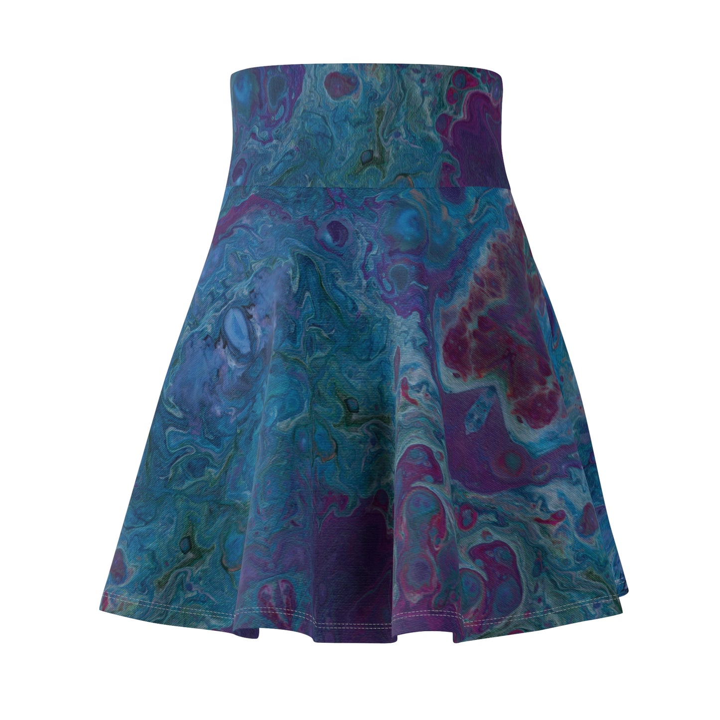Azure Seas Women's Skater Skirt