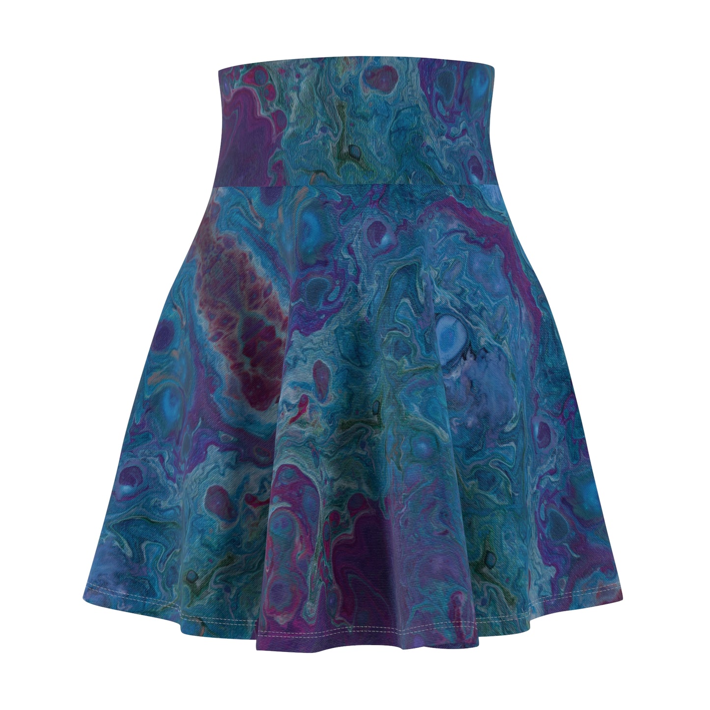 Azure Seas Women's Skater Skirt