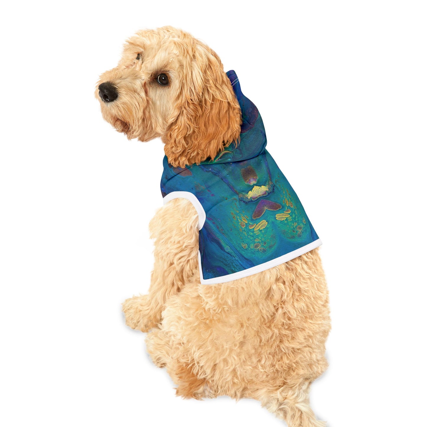 Vibrant Pet Hoodie for Stylish Pets, Colorful Dog Apparel, Fashionable Cat Hoodie, Fun Pet Gift, Cozy Petwear