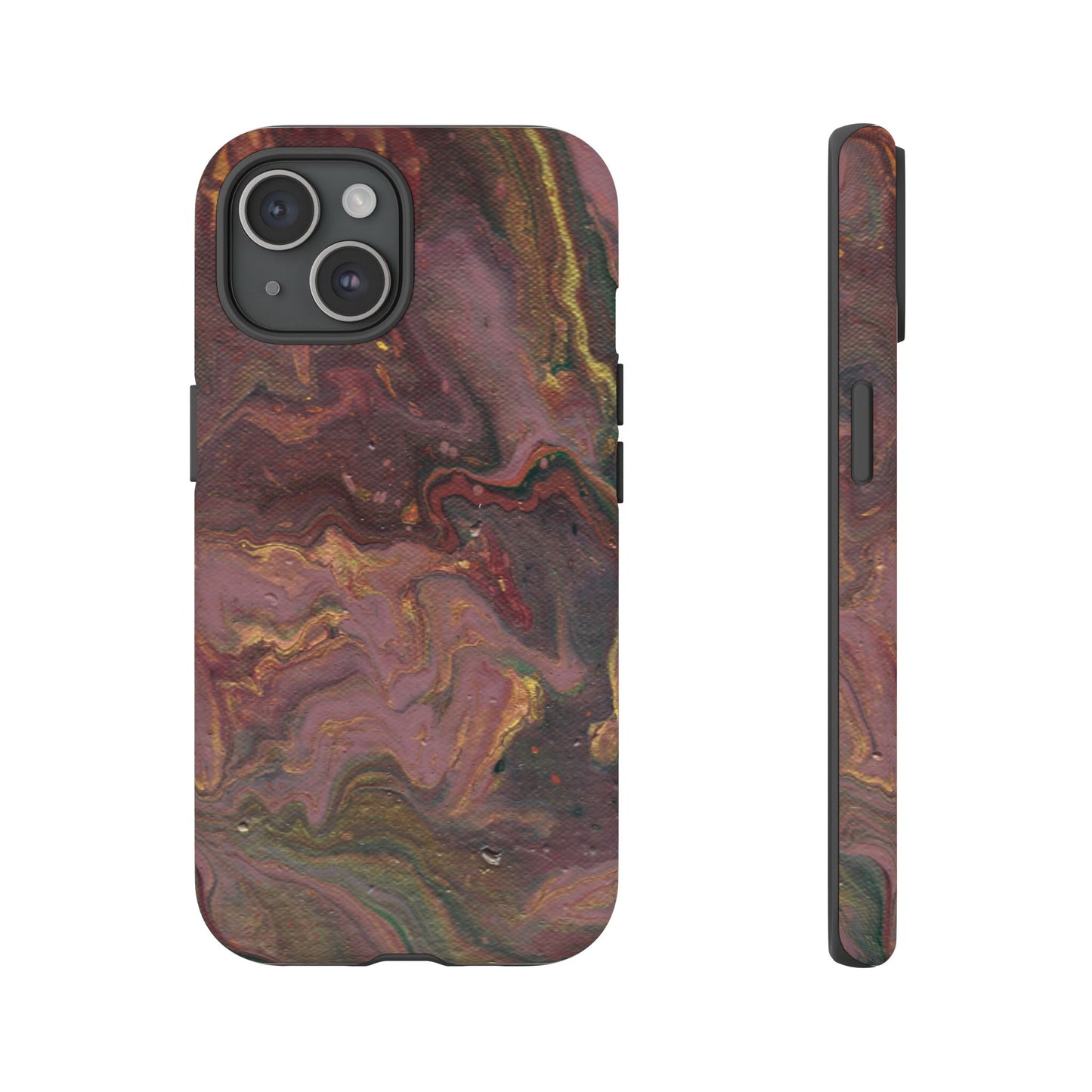 Earthy Marble Tough Phone Case for iPhone, Samsung Galaxy, and Google Pixel devices