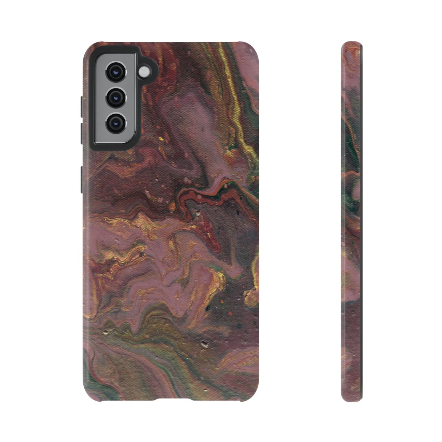 Earthy Marble Tough Phone Case for iPhone, Samsung Galaxy, and Google Pixel devices