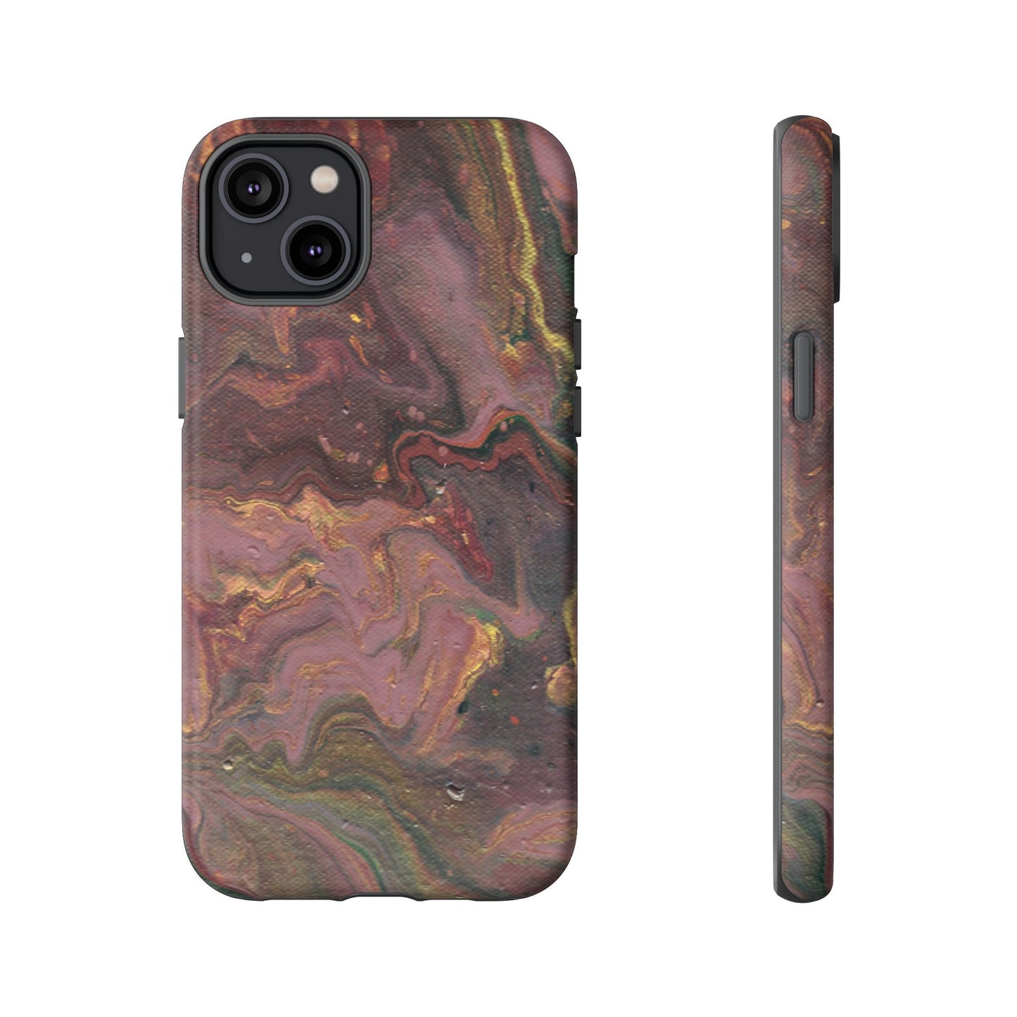 Earthy Marble Tough Phone Case for iPhone, Samsung Galaxy, and Google Pixel devices