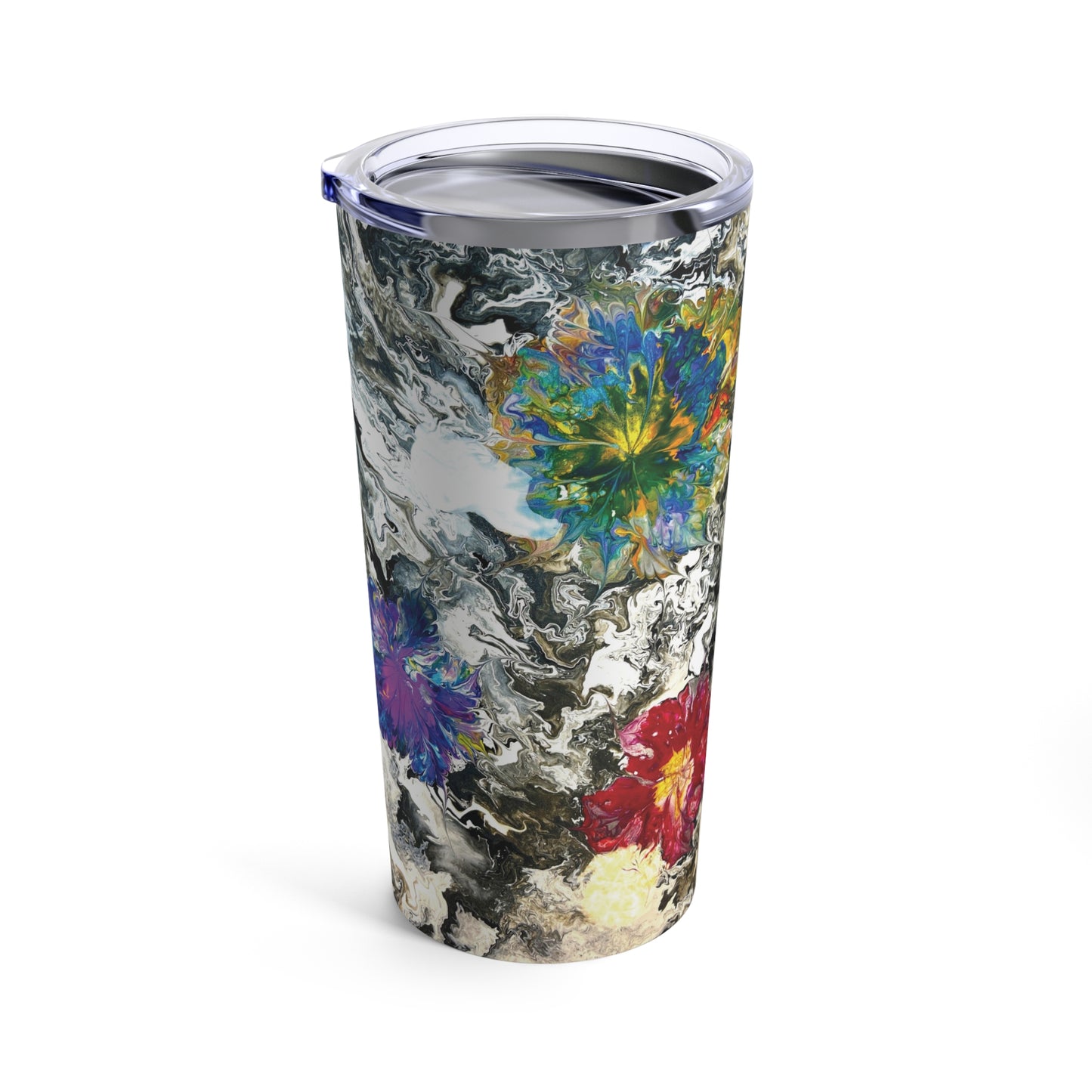 Tumbler 20oz - Caffeinated Flowers